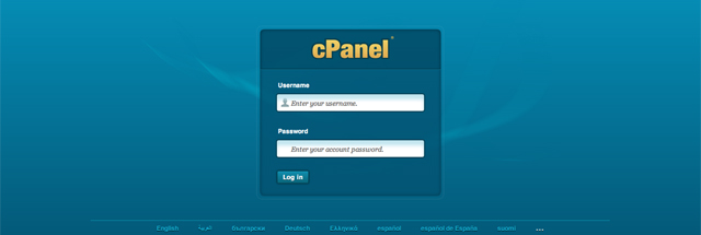 cpanel