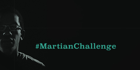 With the launch of our new website, we've set up a #MartianChallenge for you to attempt to crack.